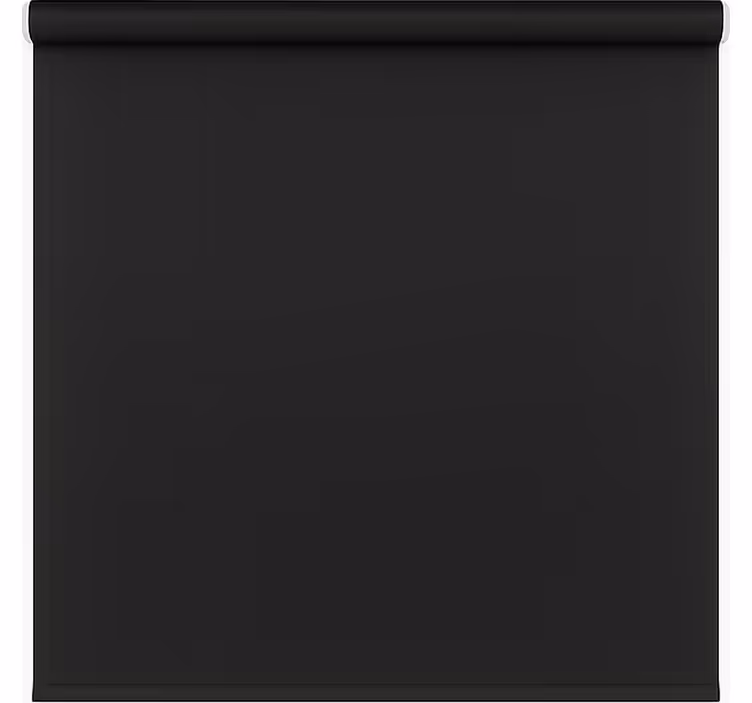 Mat siyah modern banyo stor perde - TenStickers