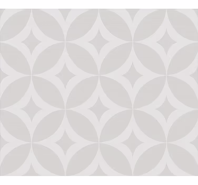 Geometrik elmas deseni yemek odası stor perde - TenStickers