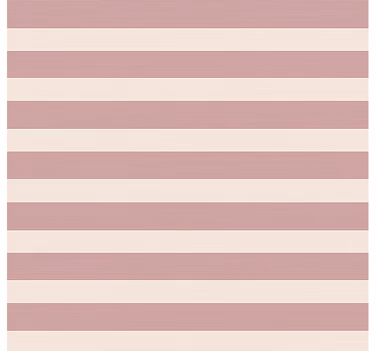 Pembe çizgili desen yemek odası stor perde - TenStickers