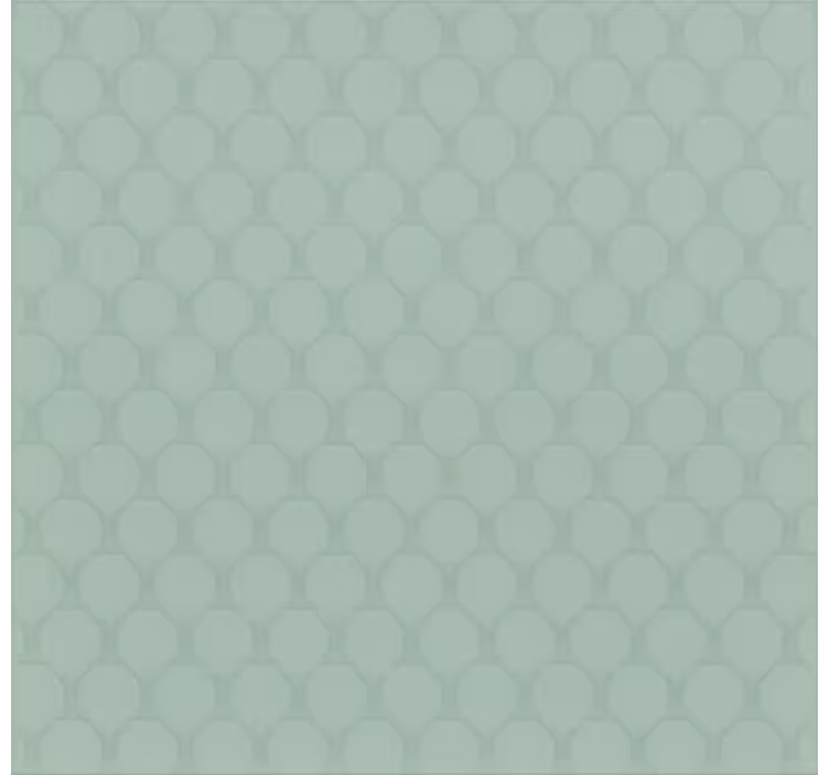 Yemek odası stor perde mint yeşili elmaslar - TenStickers
