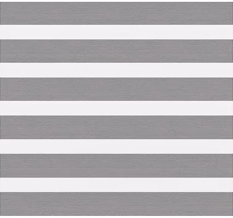 Ofis stor perde gri çizgili - TenStickers