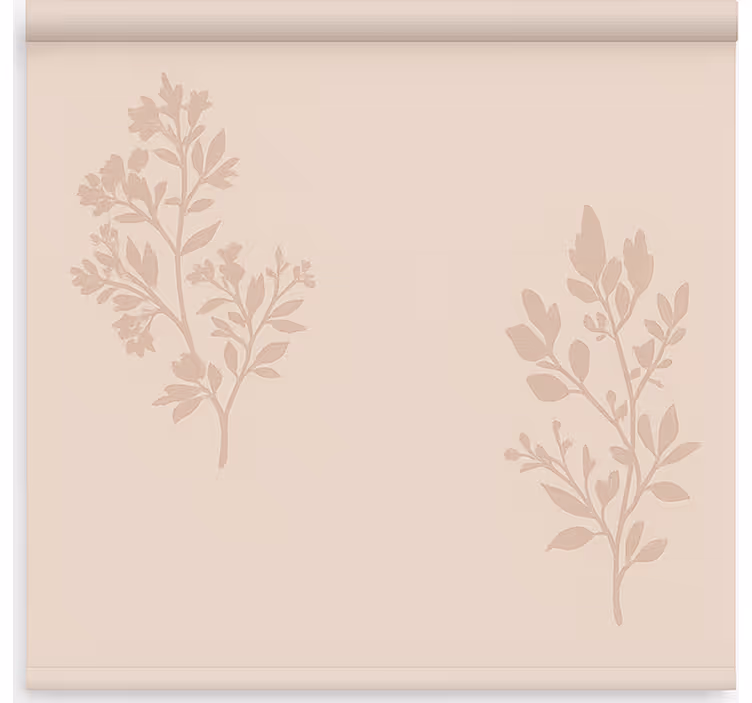 Ofis stor perde pembe-bej şeffaf - TenStickers