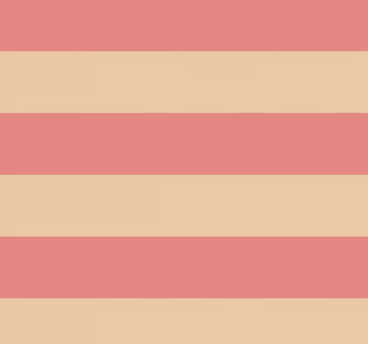 Mutfak stor perde pembe yatay çizgiler - TenStickers