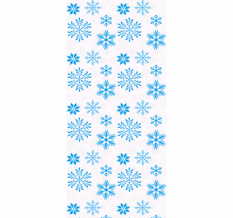 Mutfak stor perde kar tanesi - TenStickers
