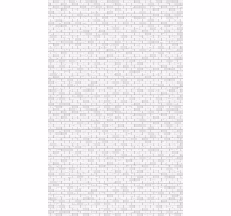Mutfak stor perde şık tuğla deseni - TenStickers