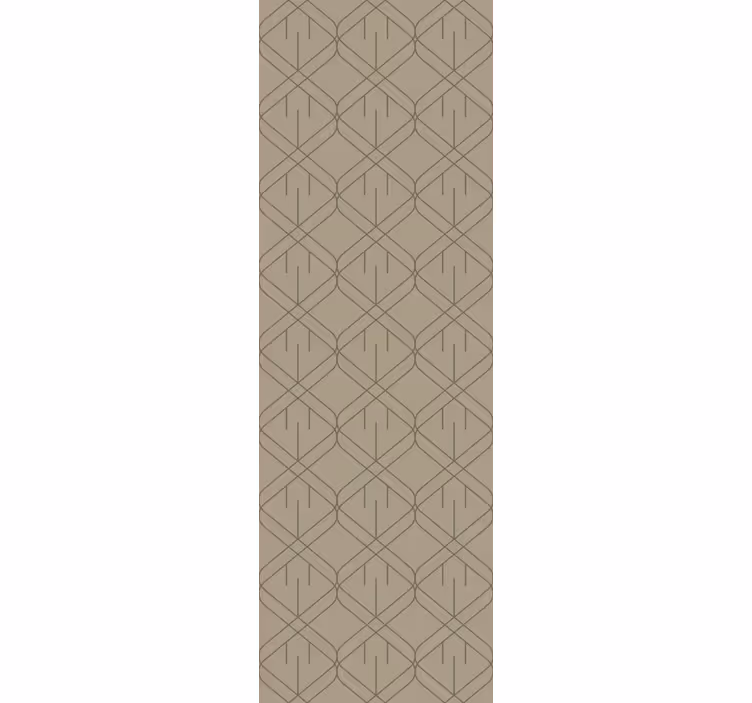 Yemek odası stor perde elegant hamptons deseni - TenStickers