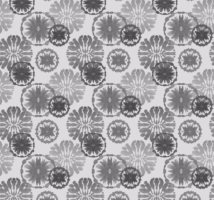 Grey boyalı illüzyon yemek odası stor perde - TenStickers