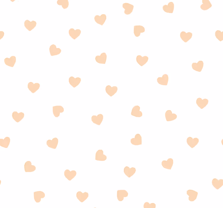 Tiny hearts çocuk odası stor perde - TenStickers