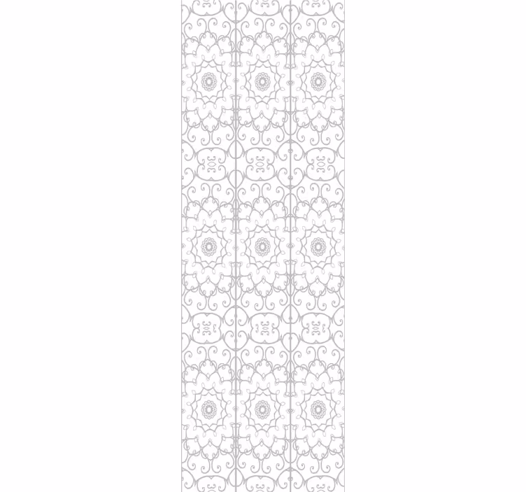 Ofis stor perde - Çiçek desenli - TenStickers