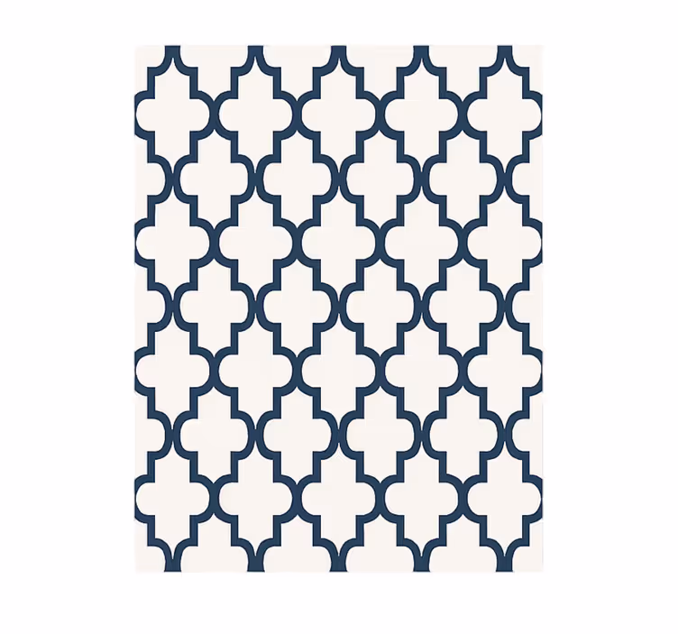 Genç odası stor perde modern geometrik tasarım - TenStickers