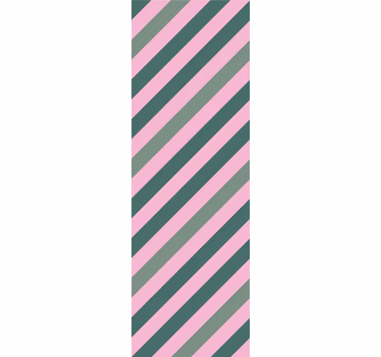 Modern stor perde pastel pembe ve yeşil bloklar - TenStickers