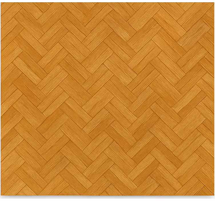Doku ve desen stor perde meşe parke deseni - TenStickers
