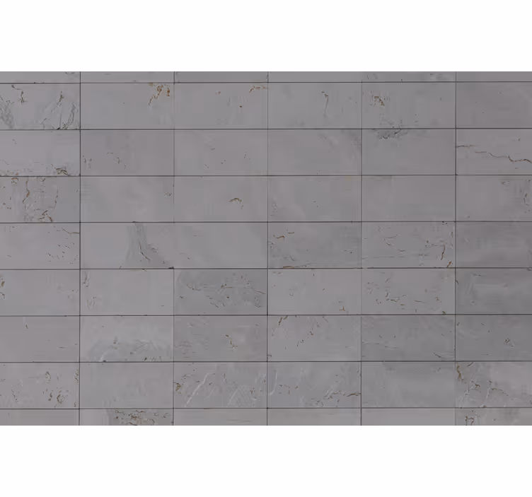 Gri stor perde beton kolaj - TenStickers