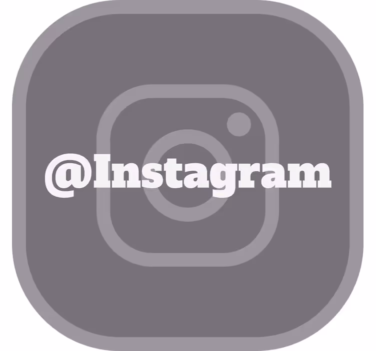 Gri stor perde - instagram'ınız için ideal çözüm - TenStickers