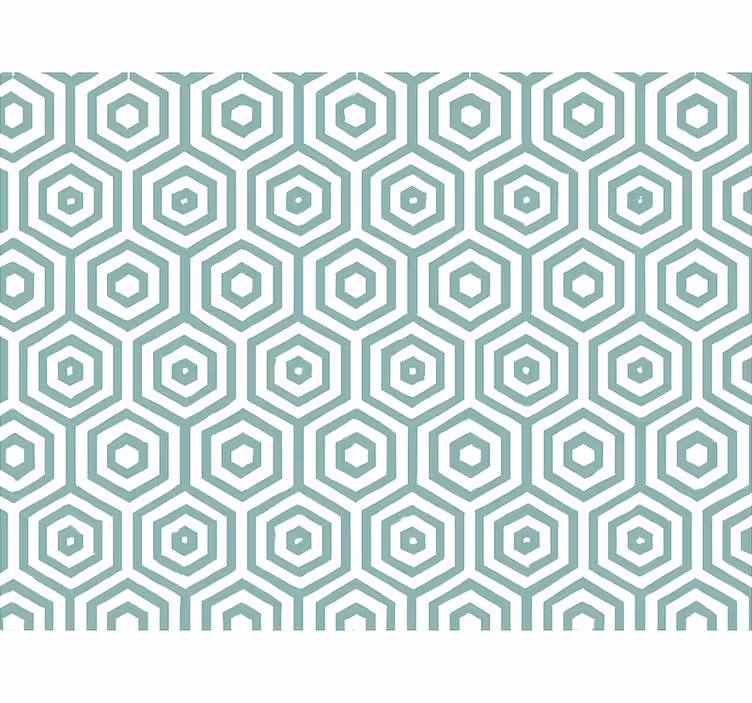 Modern stor perde soyut geometrik - TenStickers