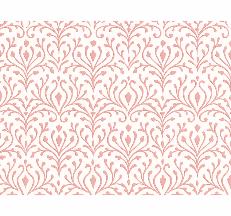 Modern stor perde - Şık ve minimalist pembe desen - TenStickers