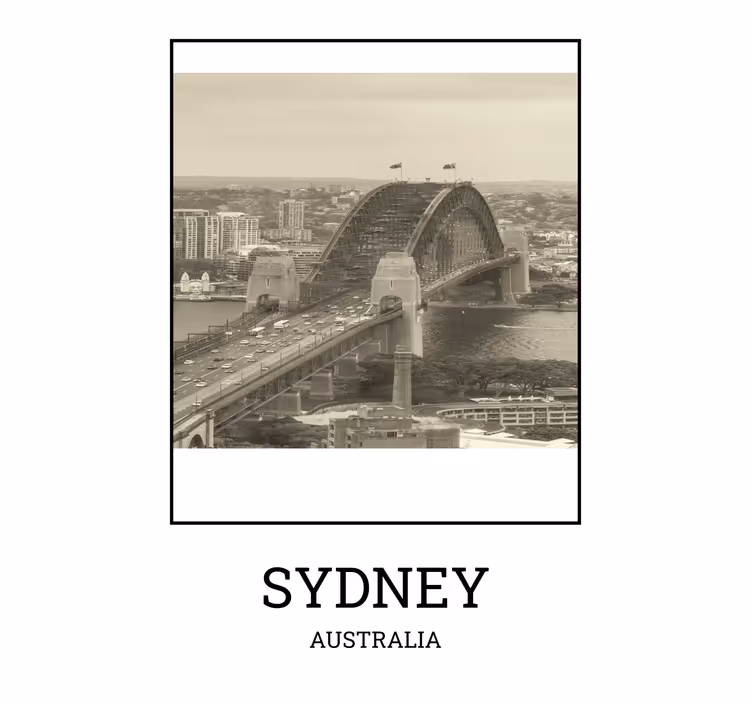 Oturma odası stor perde sydney beyaz ve siyah - TenStickers