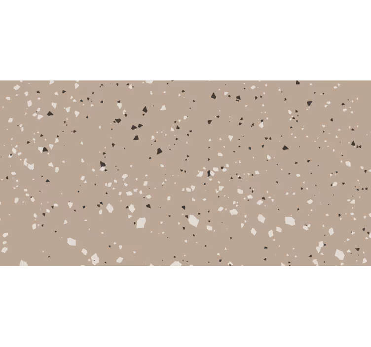 Bej stor perde terrazzo dokusu - TenStickers