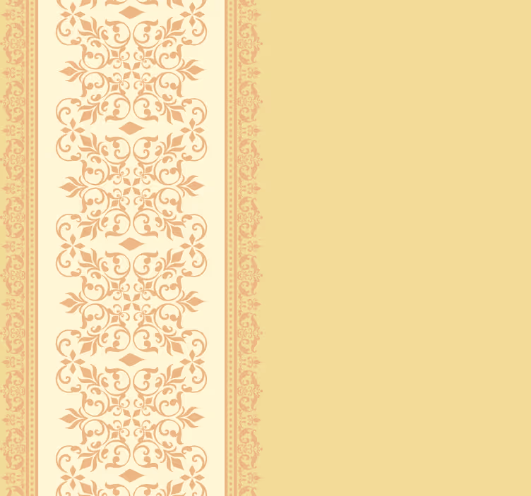 Vintage stor perde - vintage şömine duvar kağıdı - TenStickers