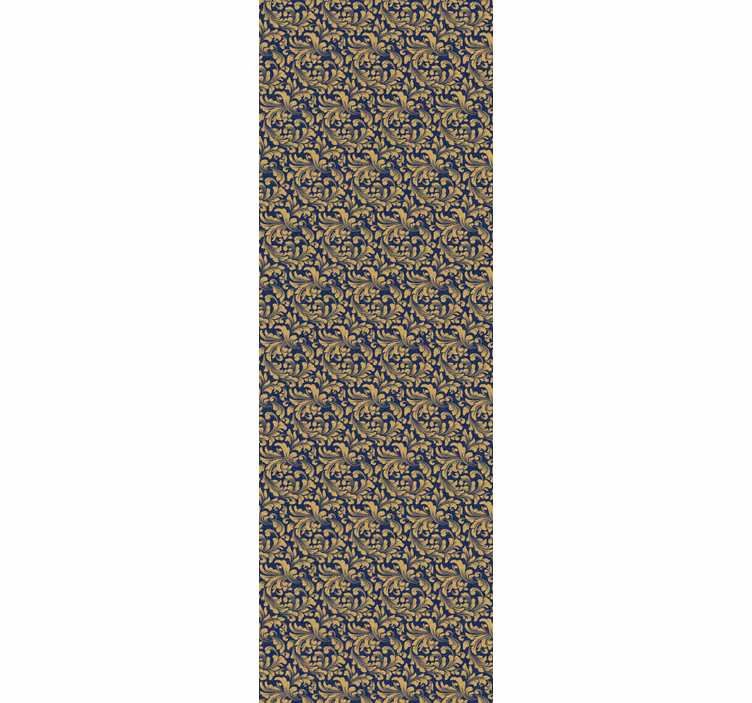 Vintage stor perde barok tasarım klasik modern stil - TenStickers