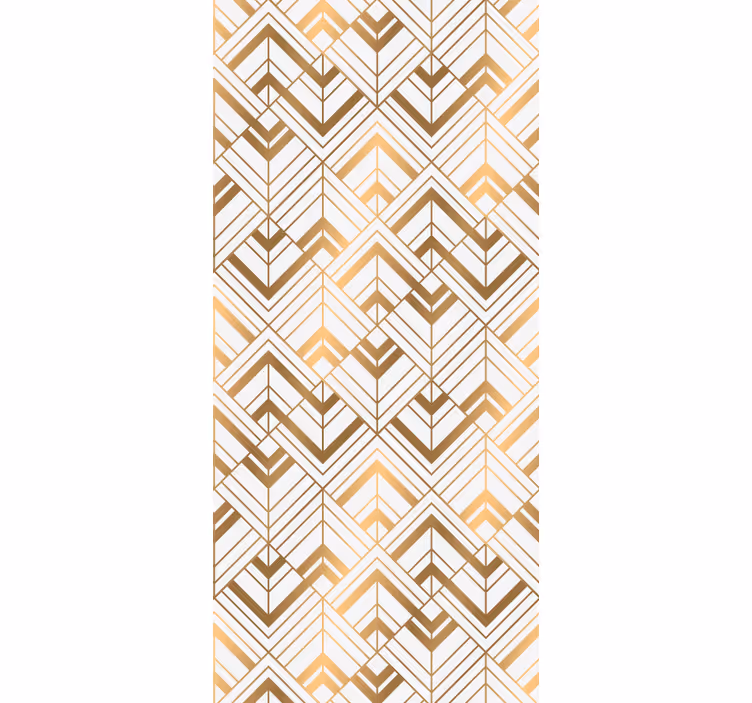 Vintage stor perde elmas desenli dekoratif motif - TenStickers