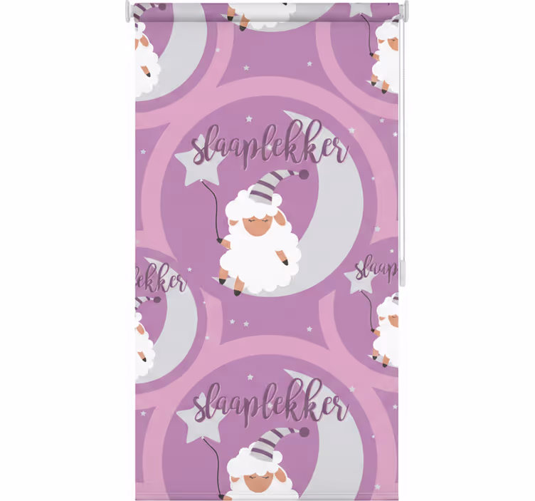 Pembe stor perde tatlı rüyalar - TenStickers