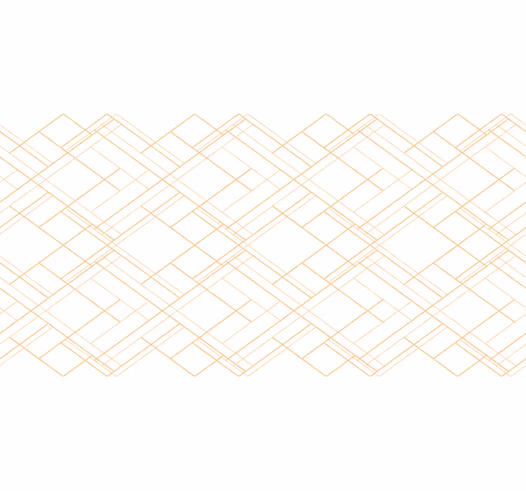 Beyaz stor perde geometrik çizgiler minimal desen - TenStickers