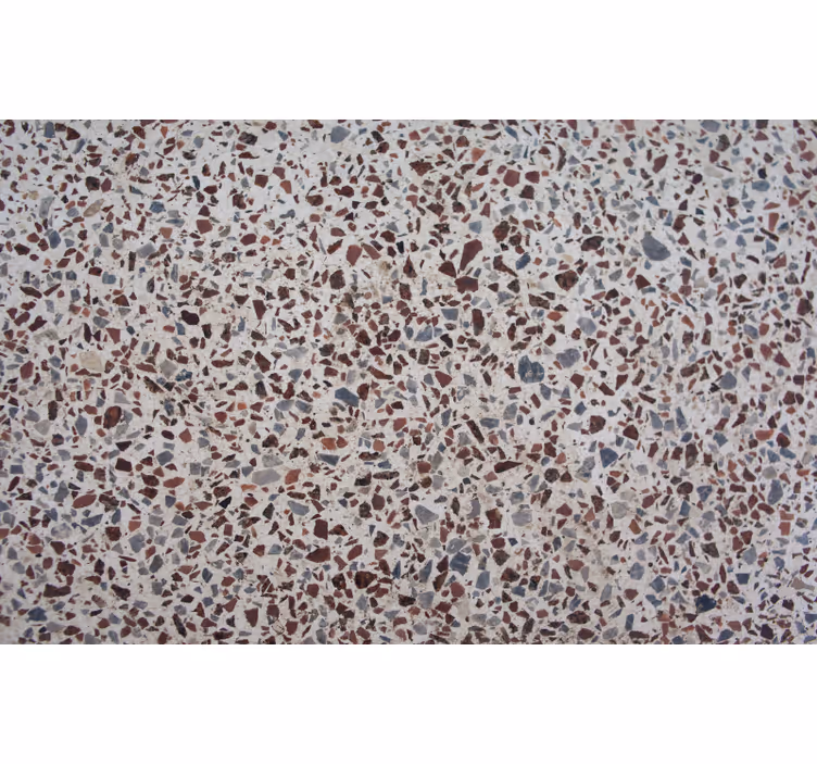 Gri stor perde terrazzo gri rengi - TenStickers