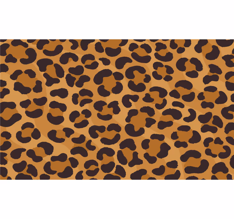 Yatak odası stor perde jaguar derisi - TenStickers