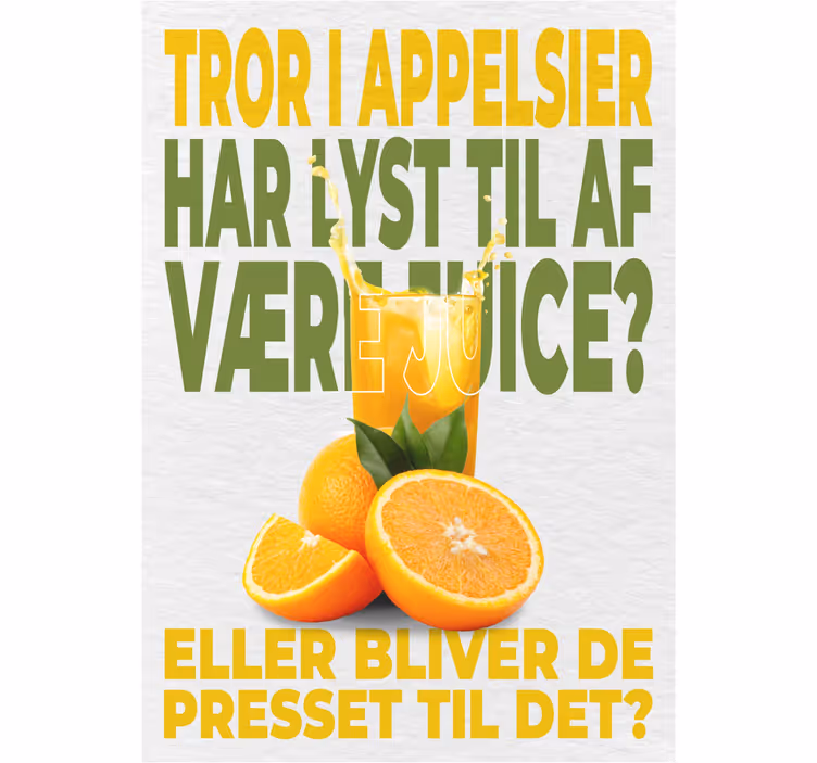 Mutfak stor perde portakallar su olmak ister mi - TenStickers