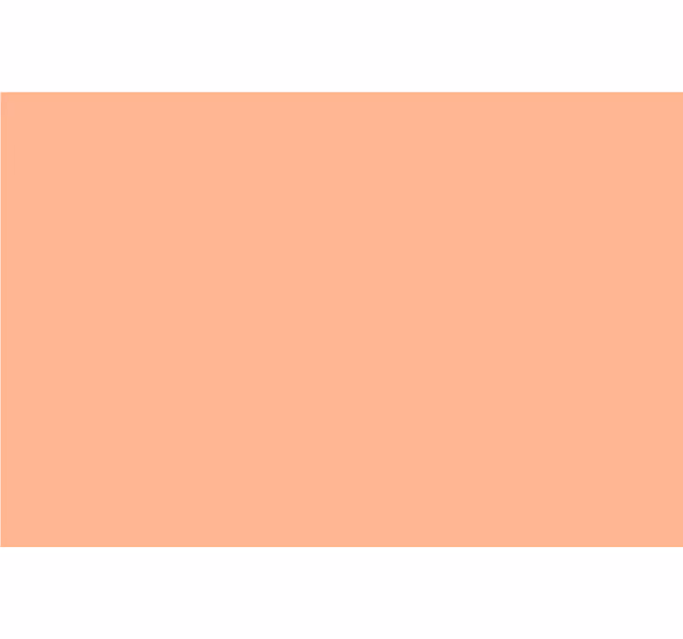 Turuncu stor perde - orange - TenStickers