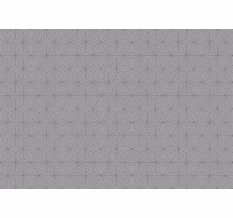 Dış mekan stor perde gri beton üçgenler - TenStickers