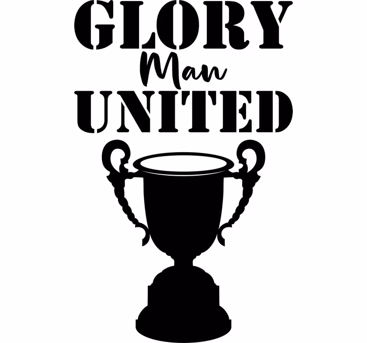 Metin ile stor perde - Şanlı manchester united - TenStickers