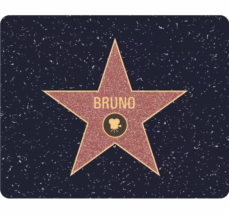 Dizi ve film stor perde estrella hollywood - TenStickers