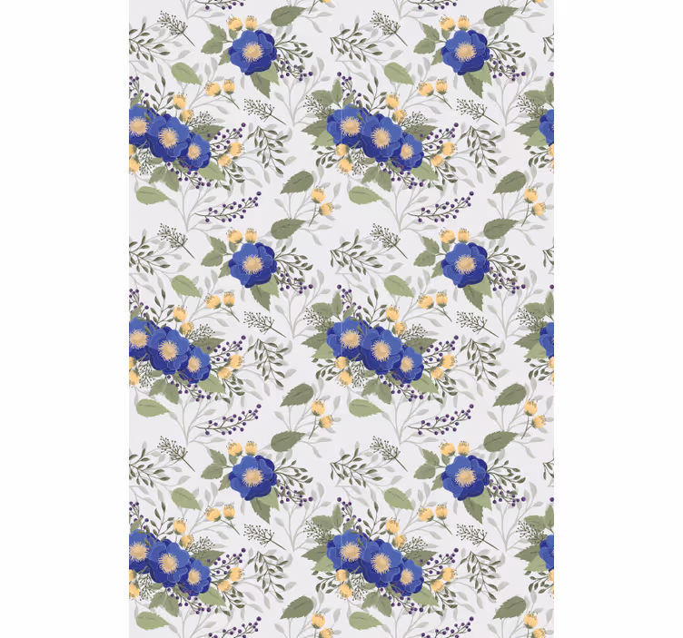 Multiflowers klasik perde - TenStickers