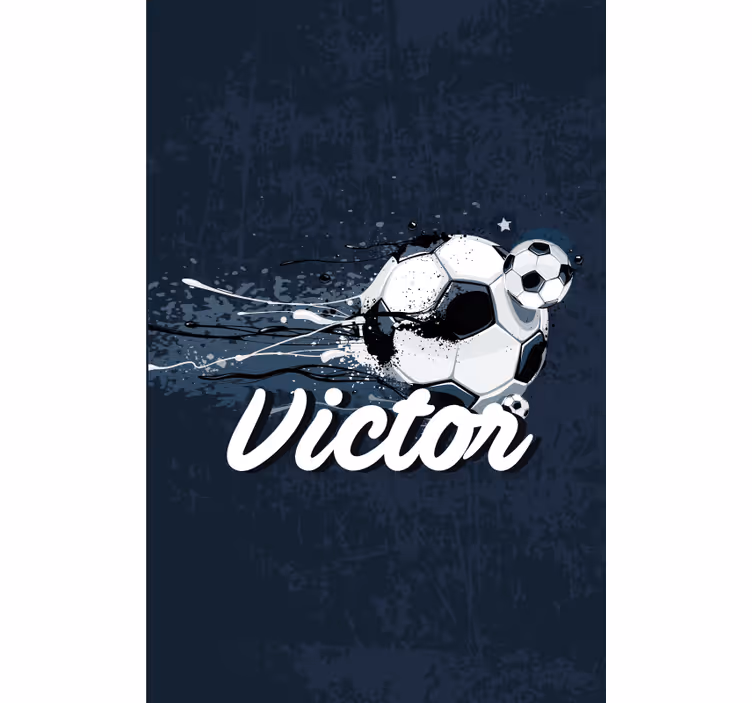 Futbol Stor perde adı ile özgün tasarım - TenStickers