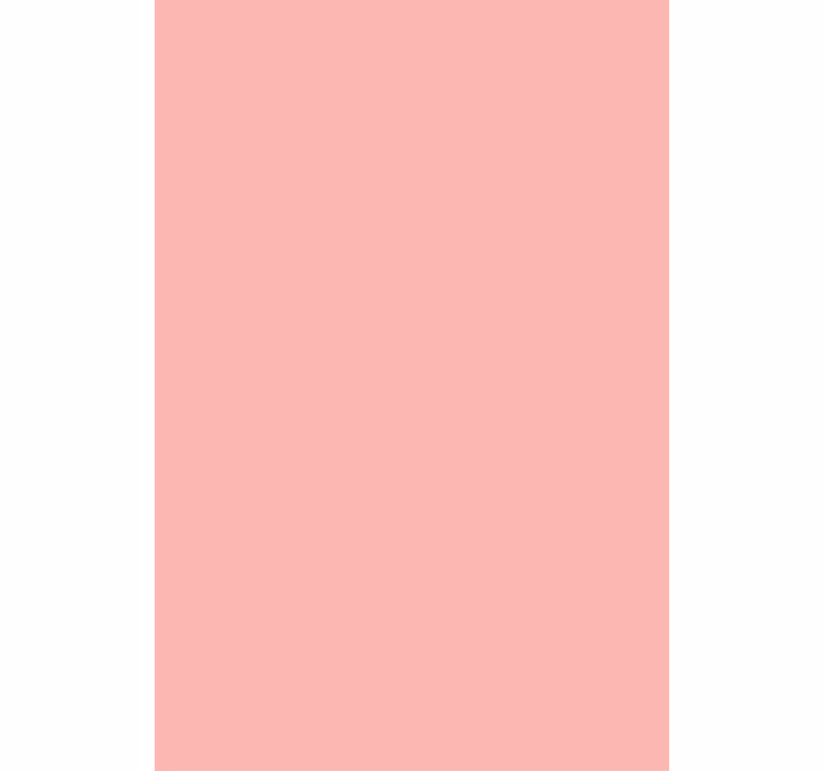 Basit pembe renk oturma odası Stor perde - TenStickers