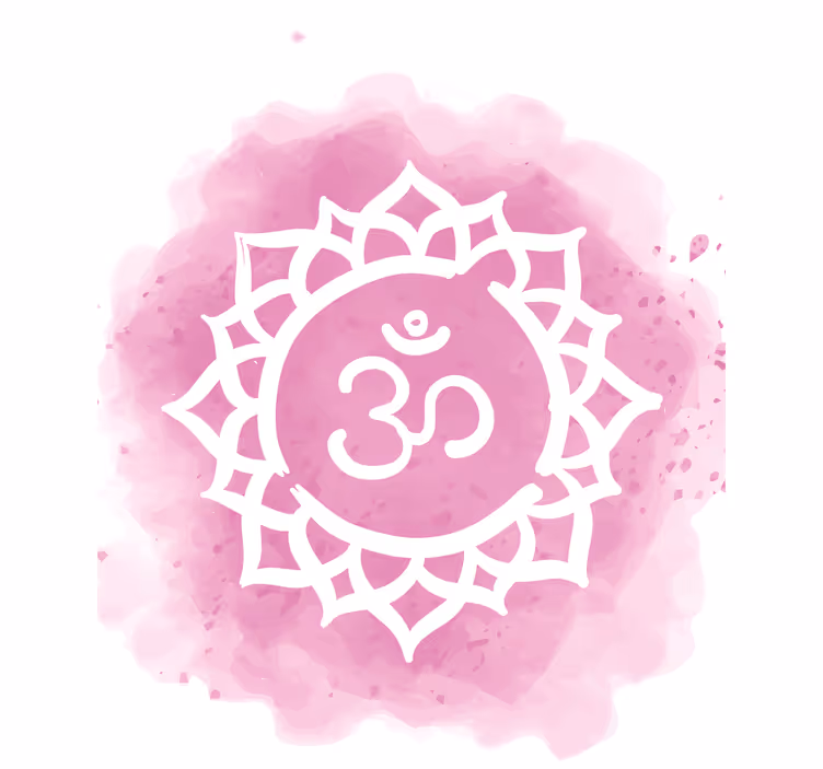 Mandala om sembolü zen stor perde - TenStickers