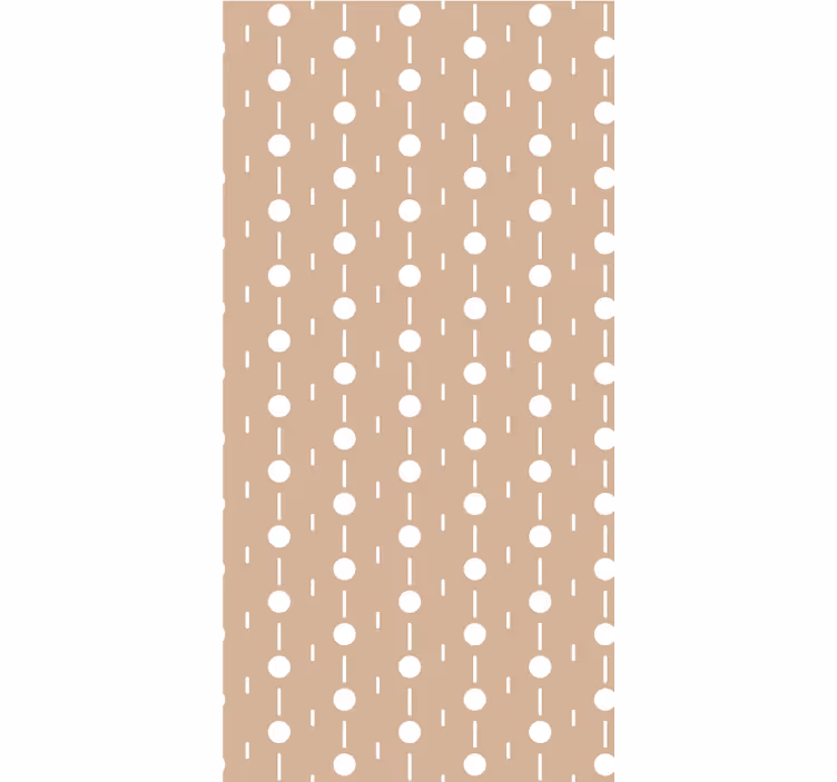 Geometrik nokta deseni doku ve desen stor perde - TenStickers