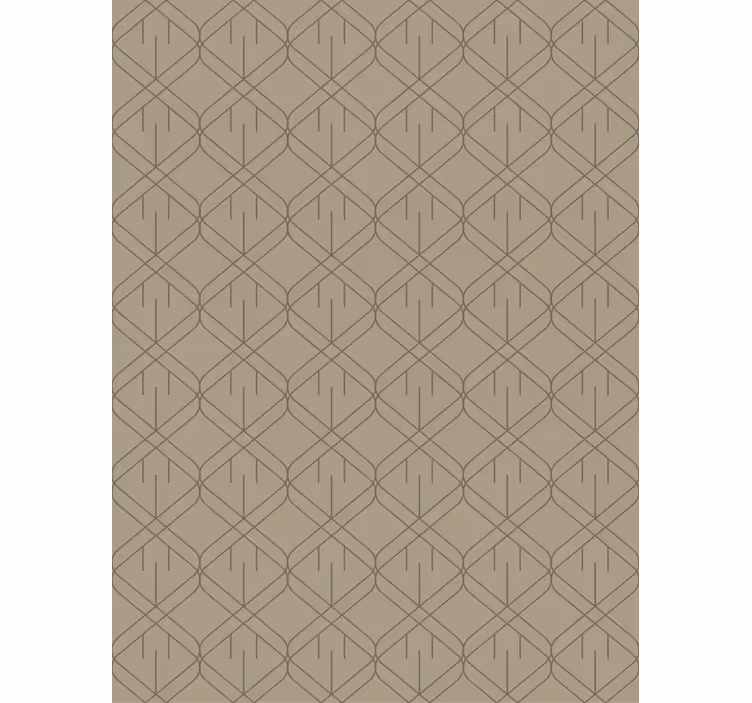 Geometrik modern desen oturma odası stor perde - TenStickers