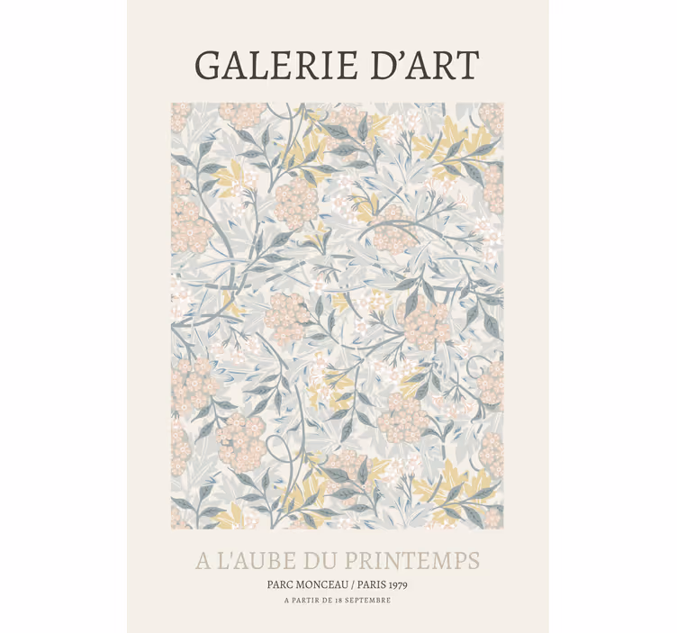 Galerie d'art posteri Stor perde boyama - TenStickers