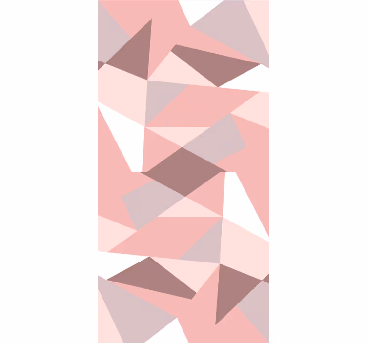 Soyut geometrik şekiller stor perde - TenStickers