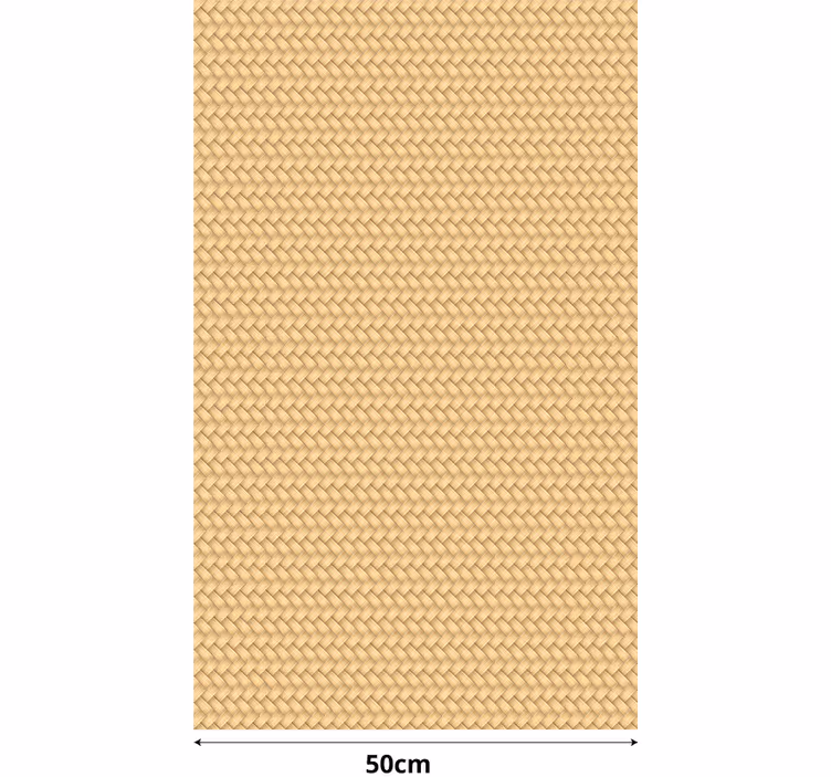 Hasır rustik pencere Stor perde - TenStickers
