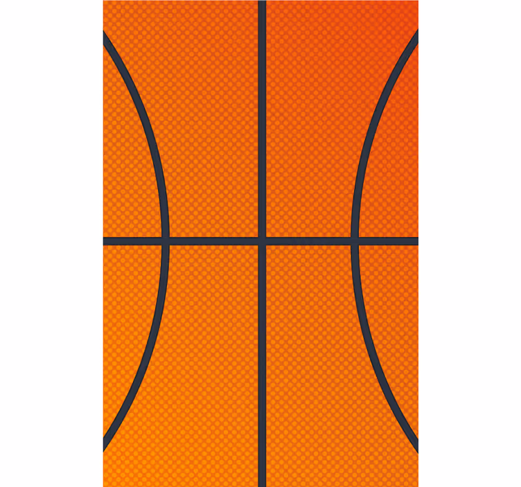 Basketbol spor pencere Stor perdelüğü - TenStickers