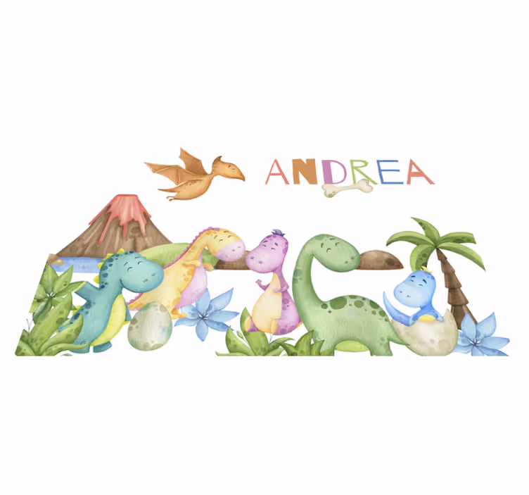 Jurassic sahnesi isimli amerikan servis - TenStickers