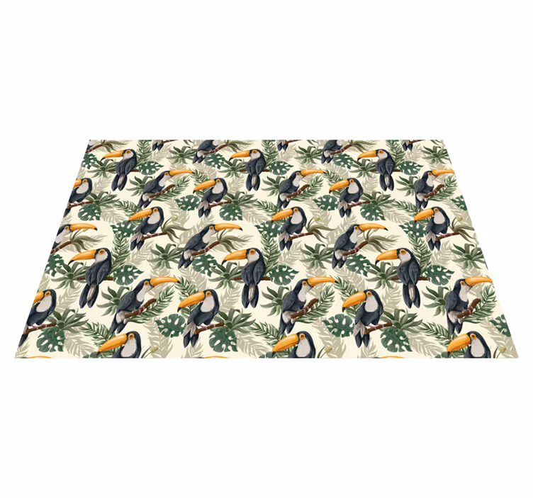 Tukanlar dokulu placemats - TenStickers