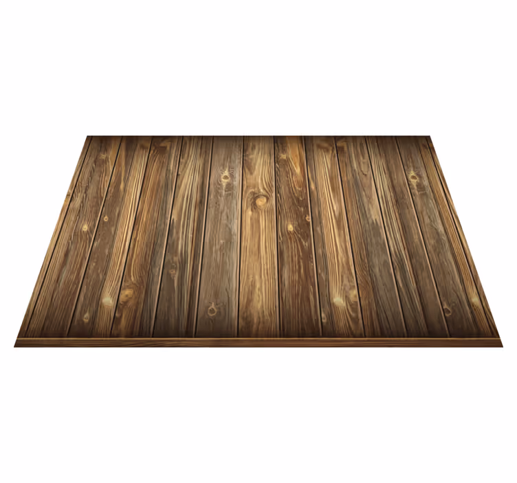 Taklit ahşap tahta dokulu placemats - TenStickers