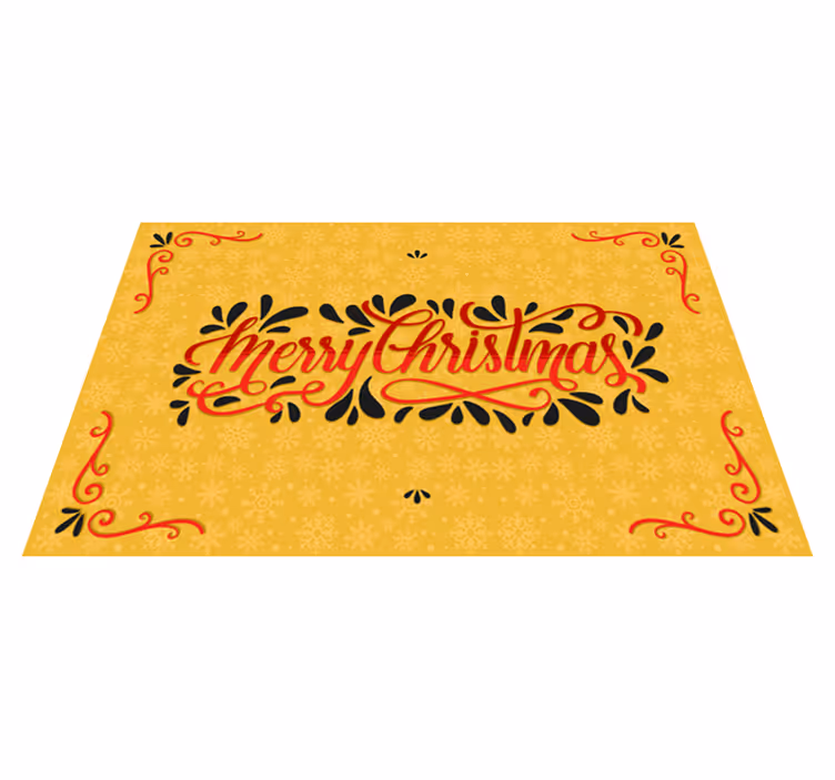 Noel amerikan servis - festif tatil selamı - TenStickers