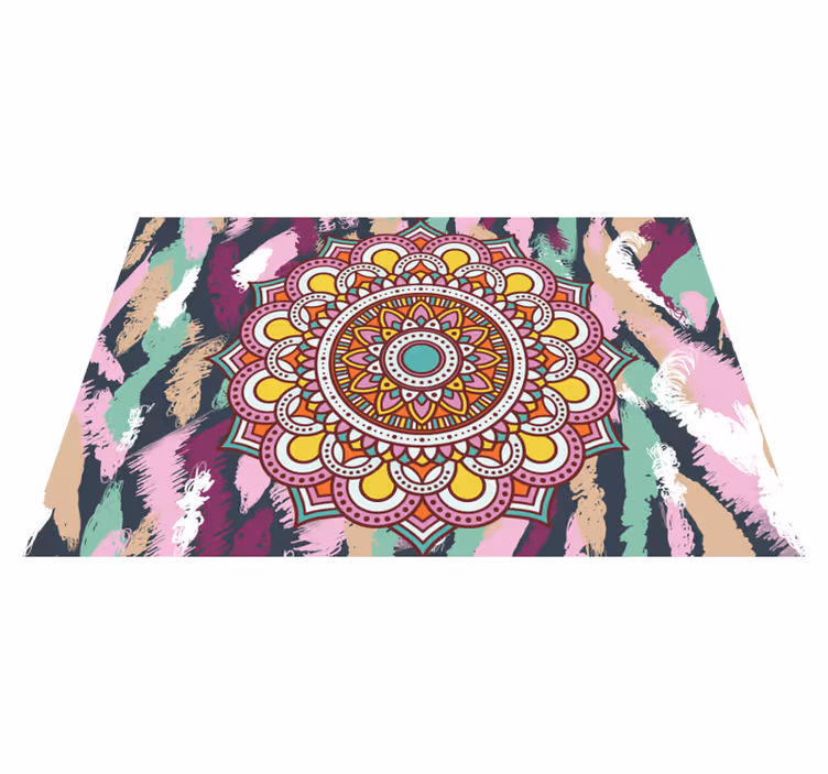 Doku efekti amerikan servis - canlı mandala elemanı - TenStickers