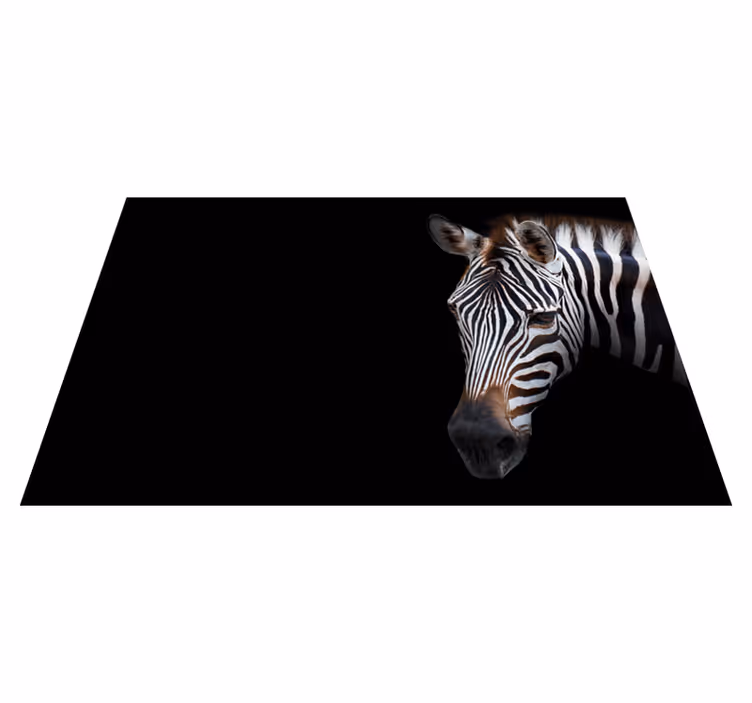 Orijinal amerikan servis zebra baş yakın Çekim - TenStickers